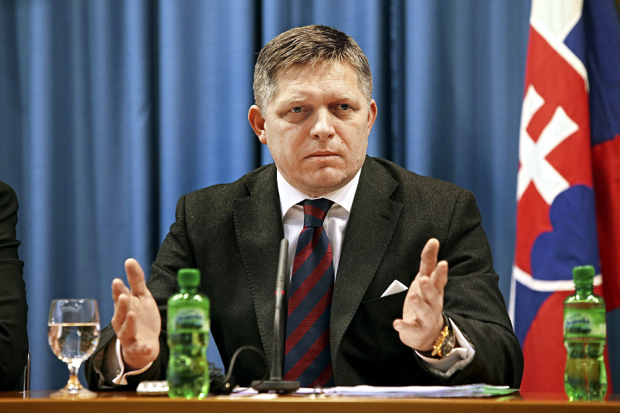 Premiér Robert Fico.