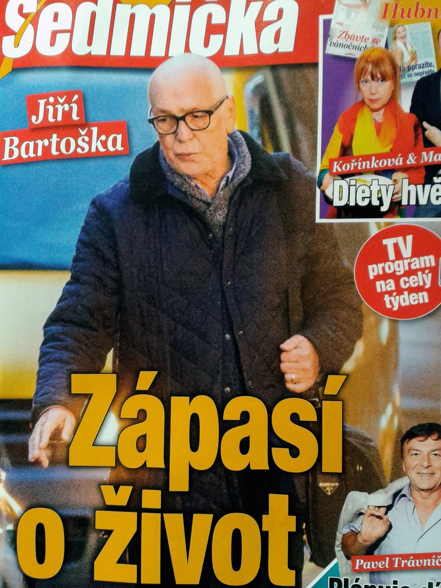 Herec prišiel pre chorobu