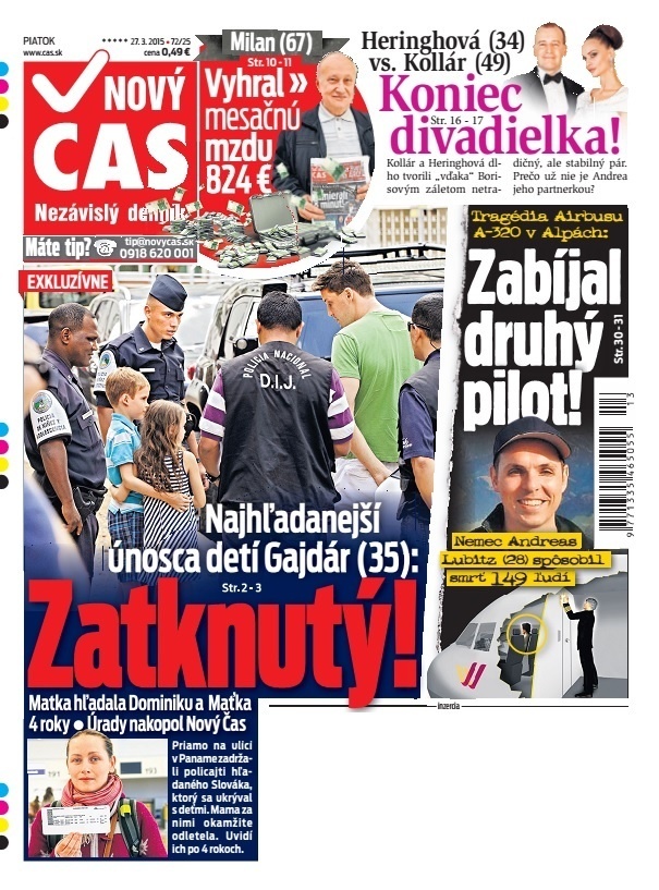 Nový Čas - 27.03.2015