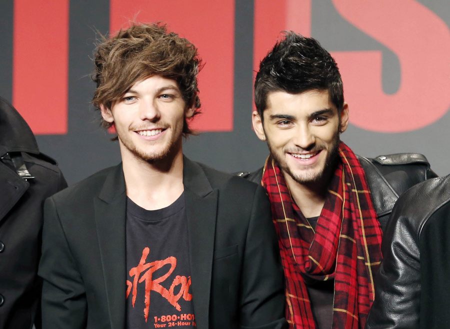 Louis Tomlinson a Zayn