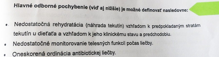 Podľa posudku lekári zlyhali