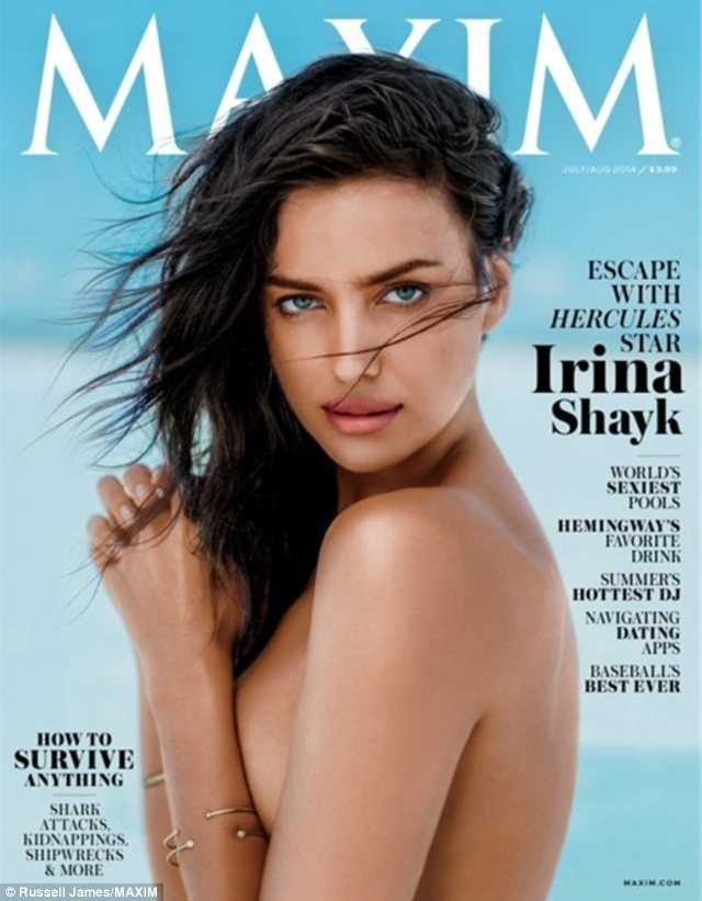 Modelka Irina Shayk sa