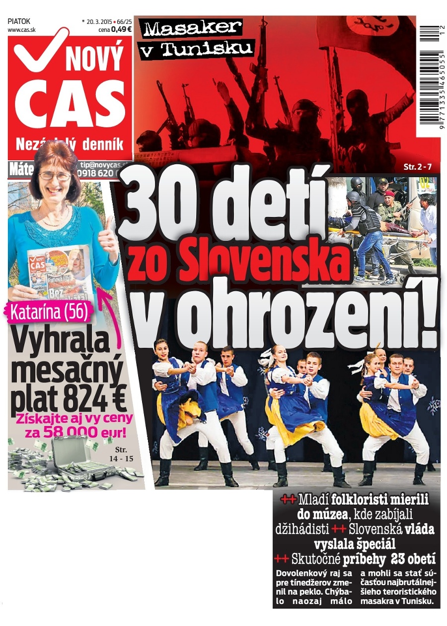 Nový Čas - 20.03.2015