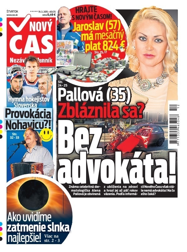 Nový Čas - 19.03.2015