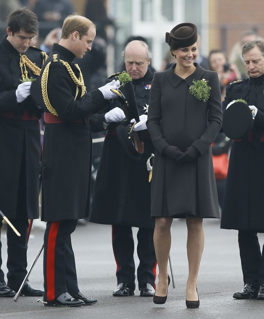 Kate si na ceremóniu