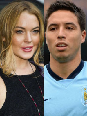 Nasri a Lohan nachytaní