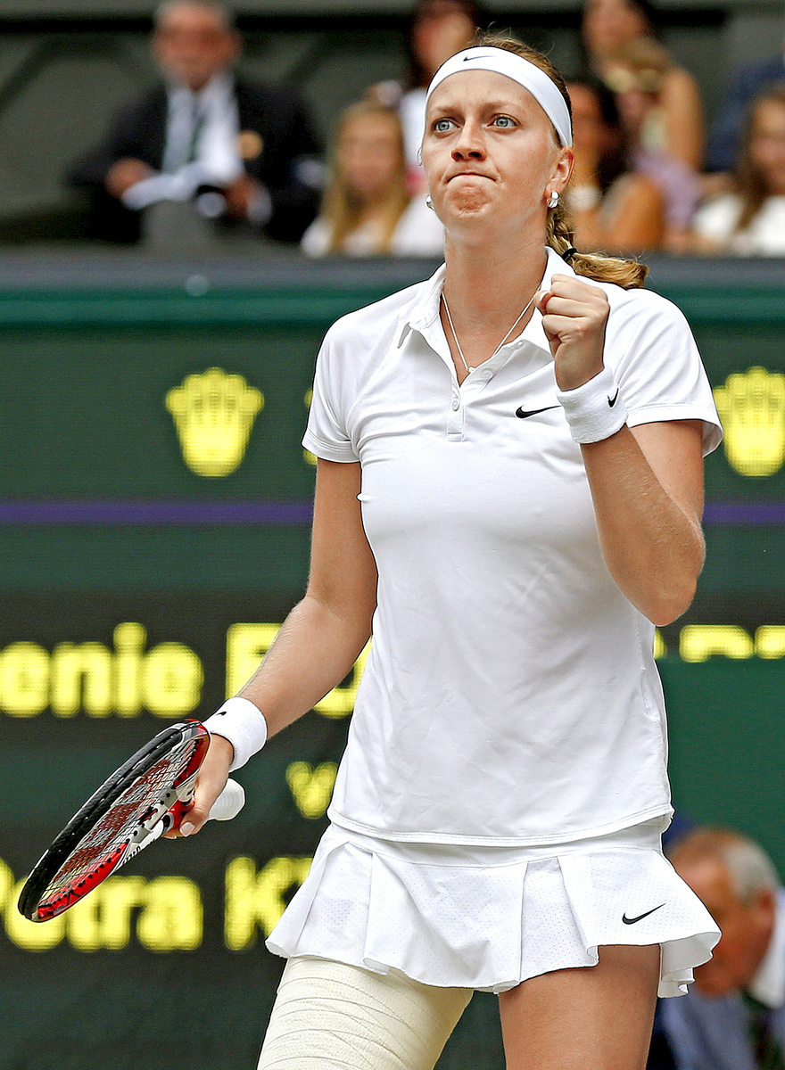 Česká tenistka, wimbledonská víťazka,