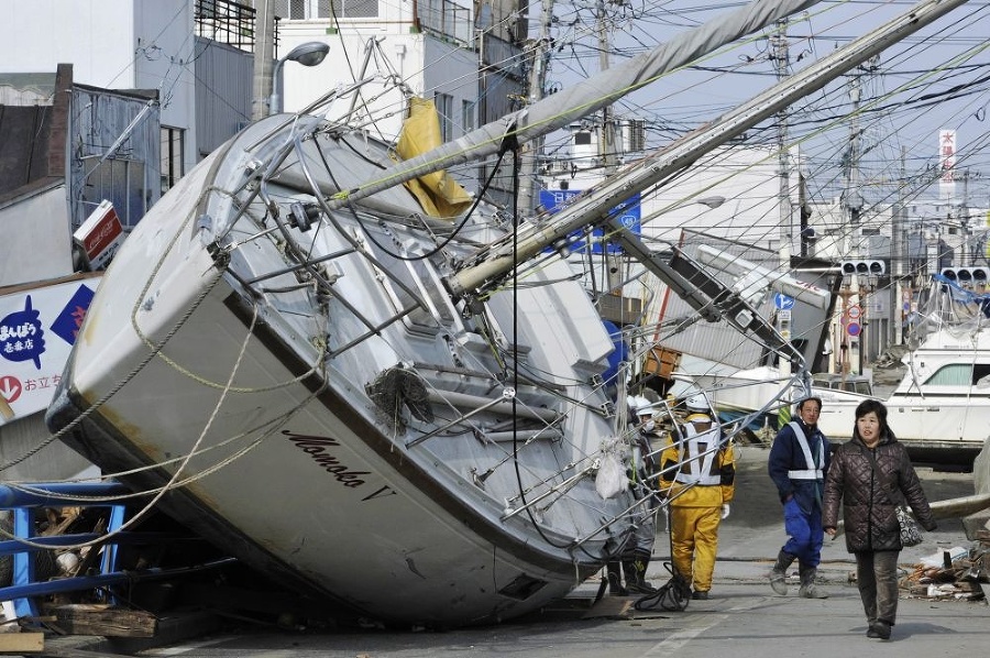 Japonsko sa po zemetrasení
