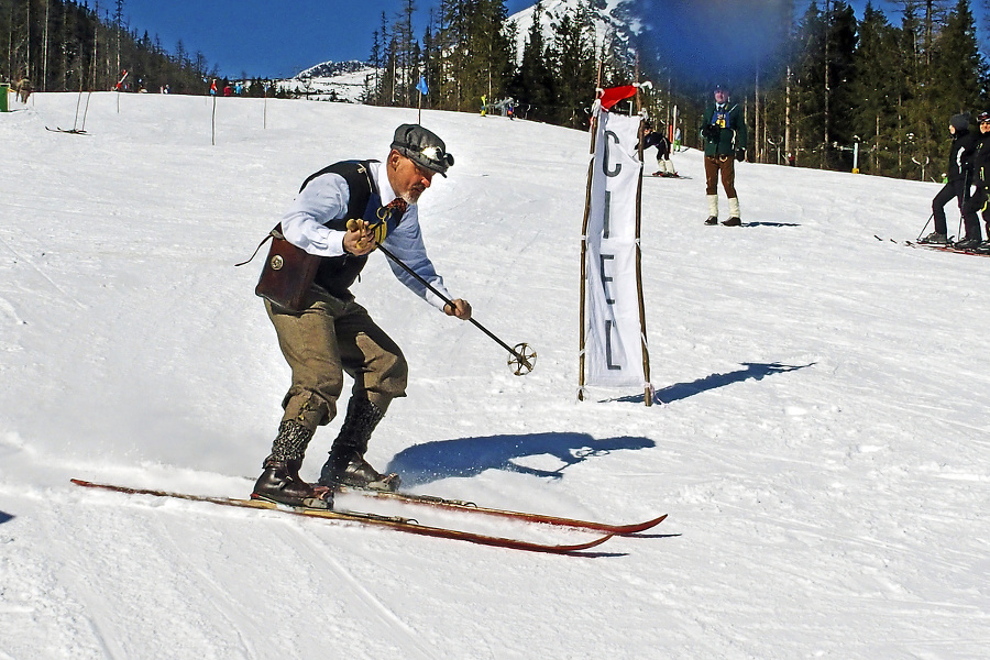 Niektorí pretekári absolvovali slalom