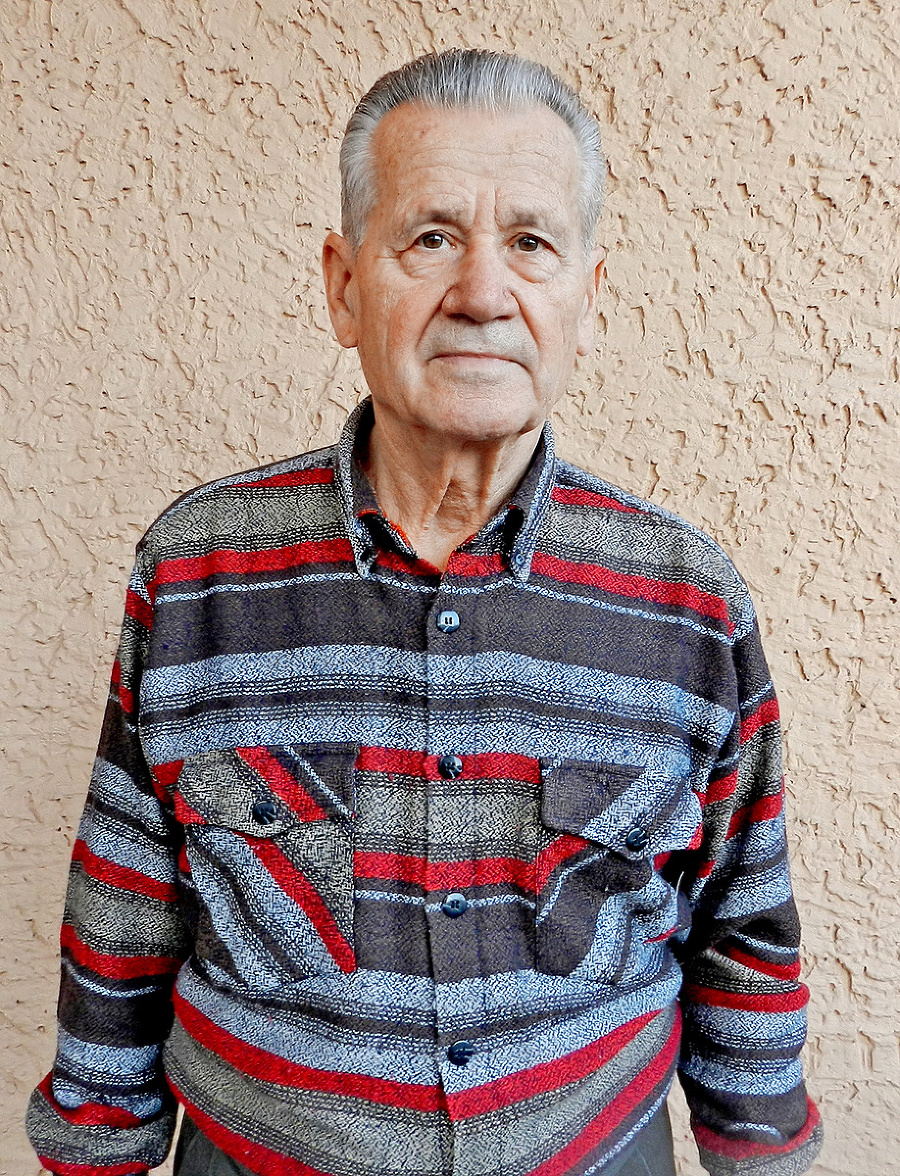 Štefan Horváth (81), dôchodca.