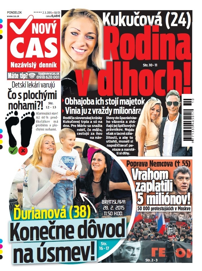 Nový Čas - 02.03.2015