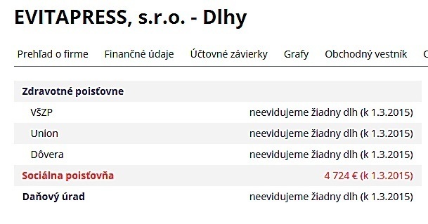 Evitapress - dlhy.