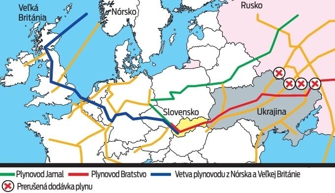 Takto v Európe prúdi