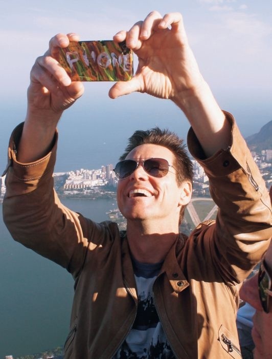 Jim Carrey navštívil Rio