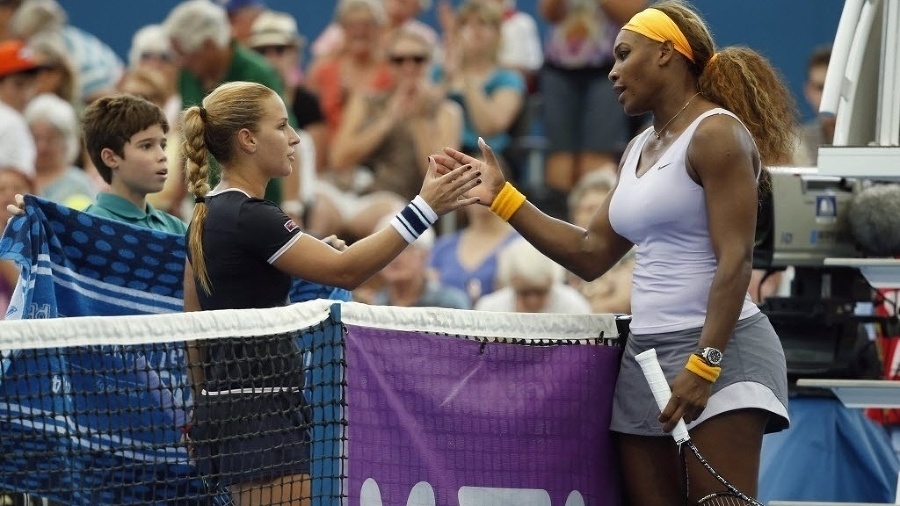 Serena Williamsová (vpravo) má