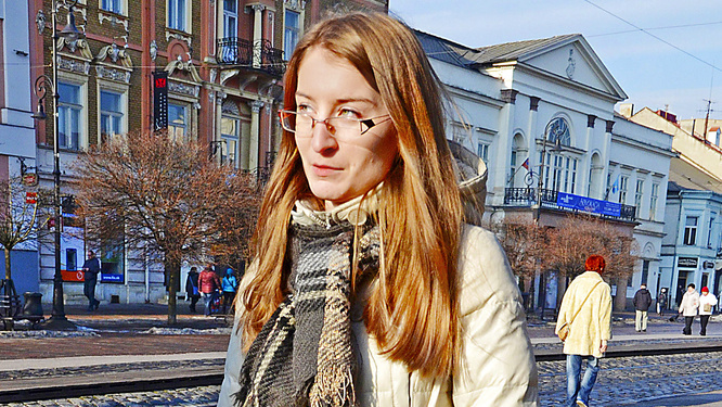 Kristína Martinčeková (24), študentka,