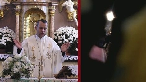 Z kostola sa ozýval strašidelný rev.