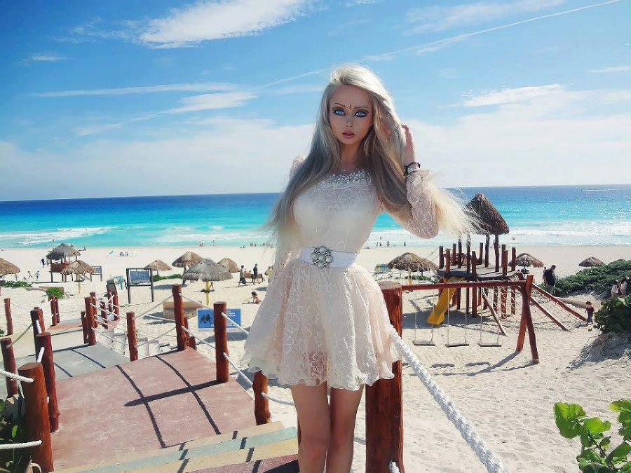 Živá Barbie Valeria Lukyanova.