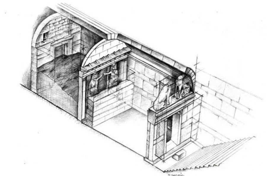 Záhadná hrobka pri Solúne