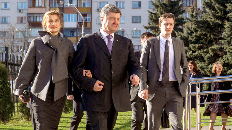 Rodina ukrajinského prezidenta má