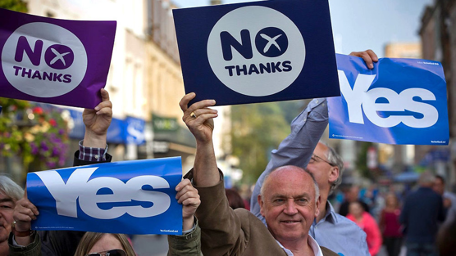 Škóti zajtra v referende