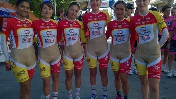 Kolumbijské cyklistky svojimi dresmi