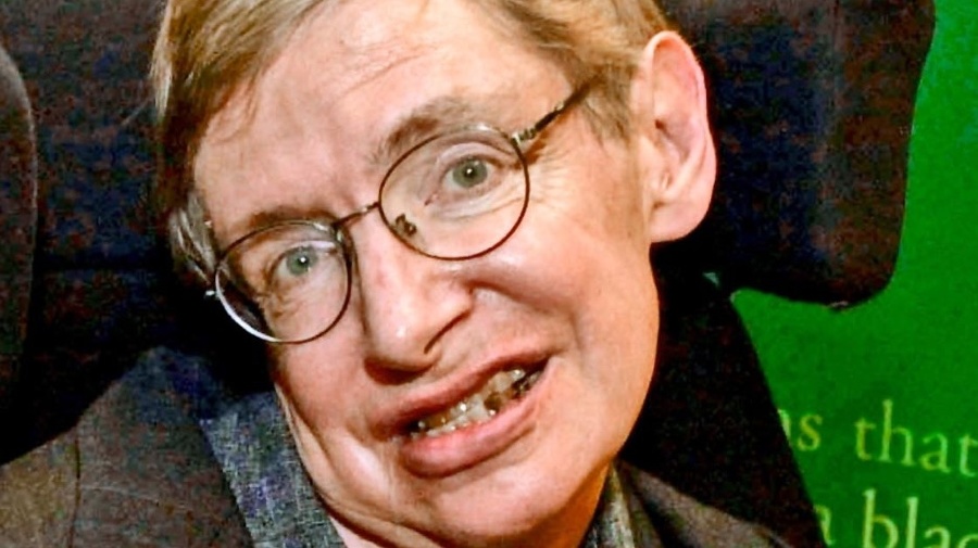 Britský vedec Hawking.