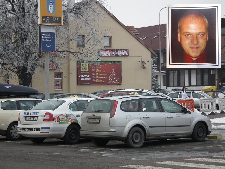 Stanovisko taxíkov na autobusovej