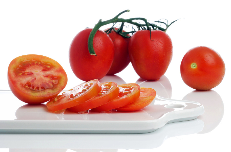 Krájané paradajky