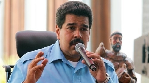 Venezuelský prezident vyzýva generála,