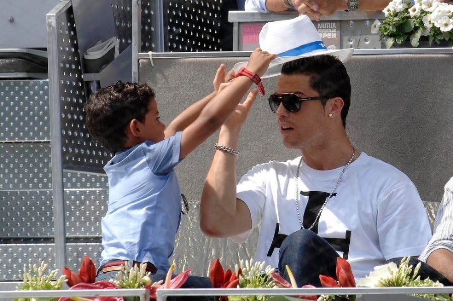 Ronaldo so svojim synom
