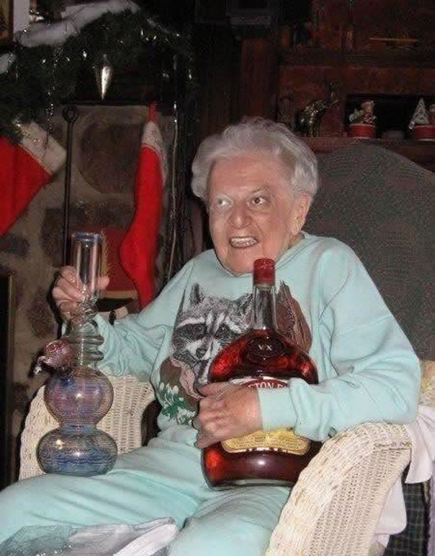 Babička si užíva dôchodok