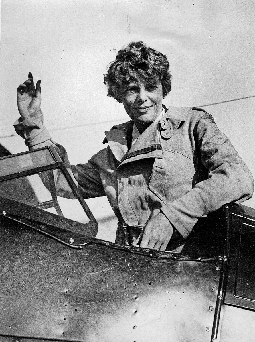 Amelia Earhart je legendou,