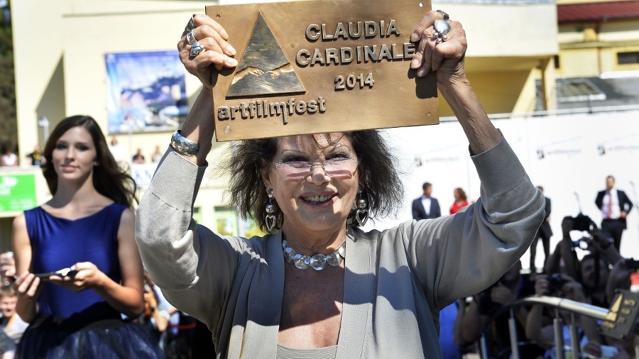 Claudia Cardinale na Moste