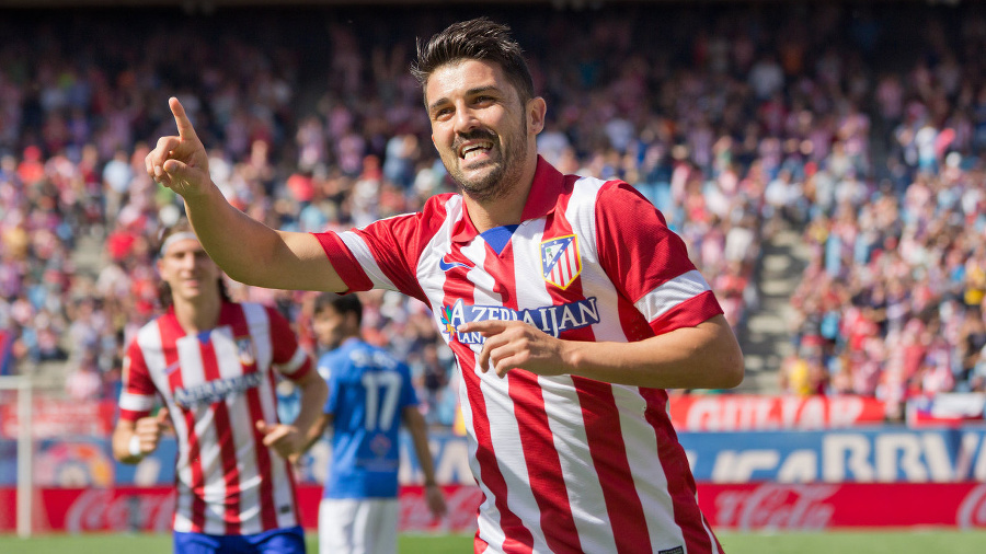 David Villa opúšťa Atlético