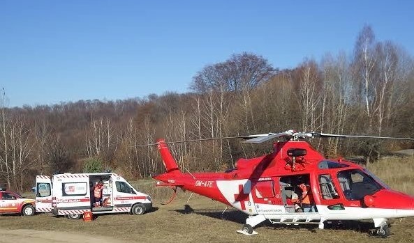 Leteckí záchranári previezli zranenú