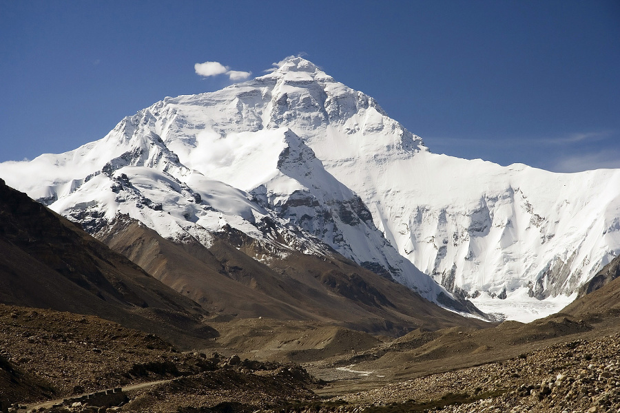Najvyššia hora sveta sa