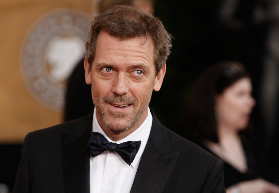 Britský herec Hugh Laurie.