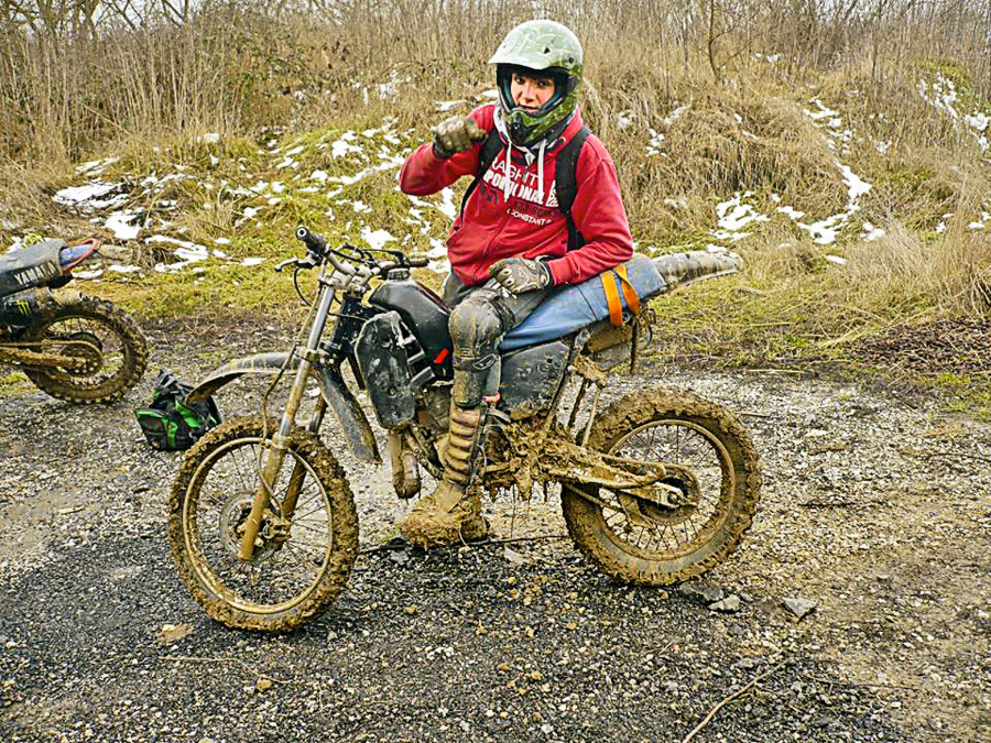 Nádejný pretekár Andreas miloval motorky, dokonca na nich aj pretekal. 