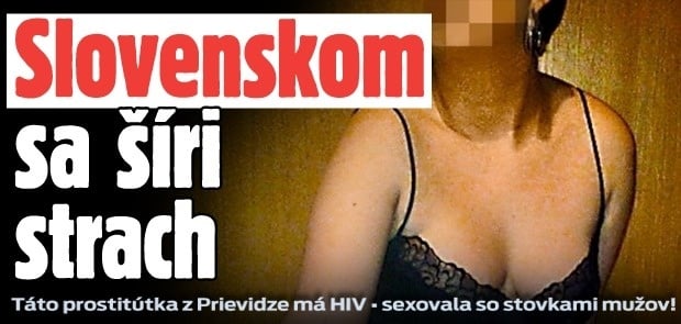 slovensko, strach, prostitutka, hiv