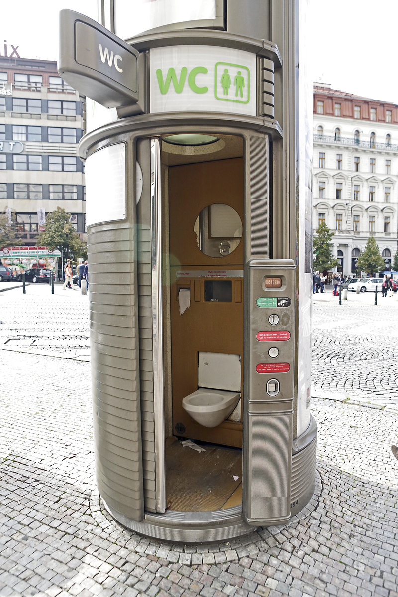 Verejné toalety v Prahe