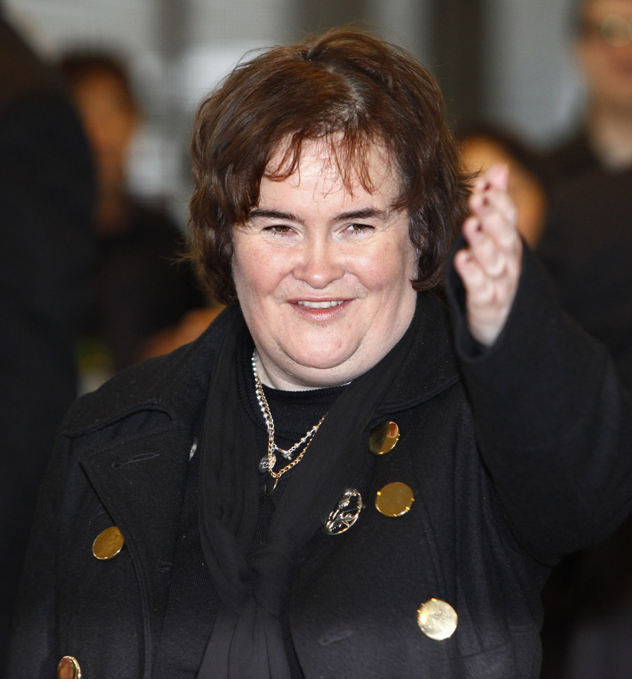 Škótska speváčka Susan Boyle.