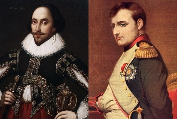 William Shakespeare, Napoleon