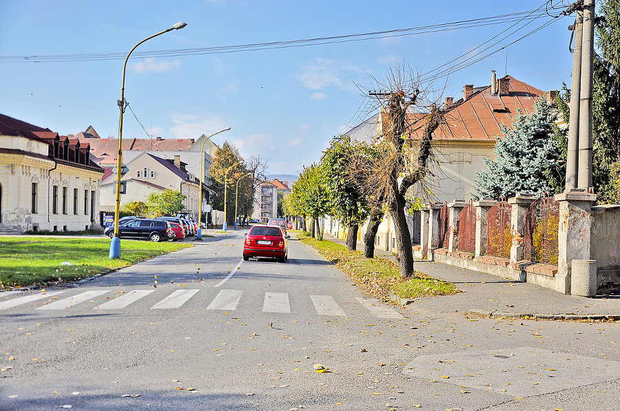 Svätoplukova ulica v Košiciach