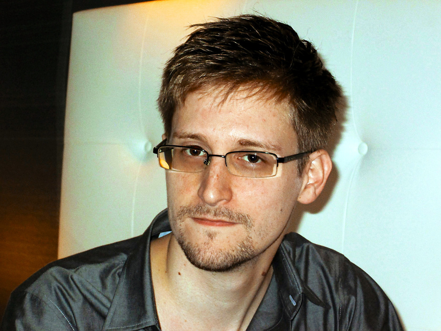 Edward Snowden je na