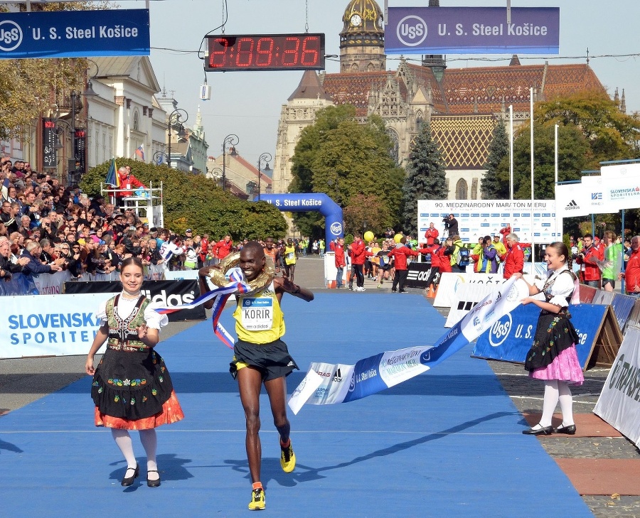 Víťazom maratónu v Košiciach