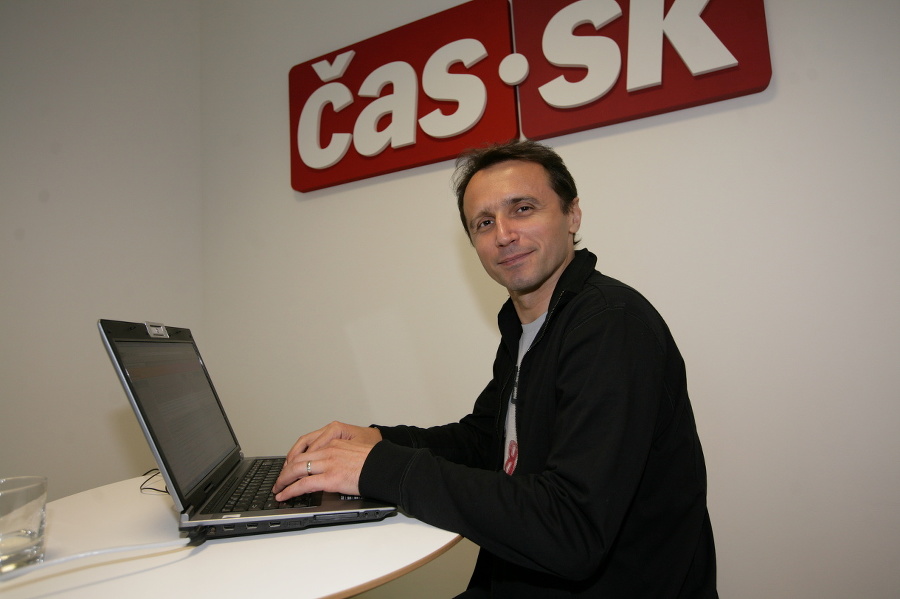 Mário Radačovský počas online
