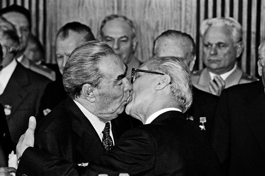 Gorbačov a Honecker