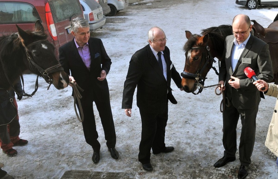 Richarda Sulíka (vpravo) a