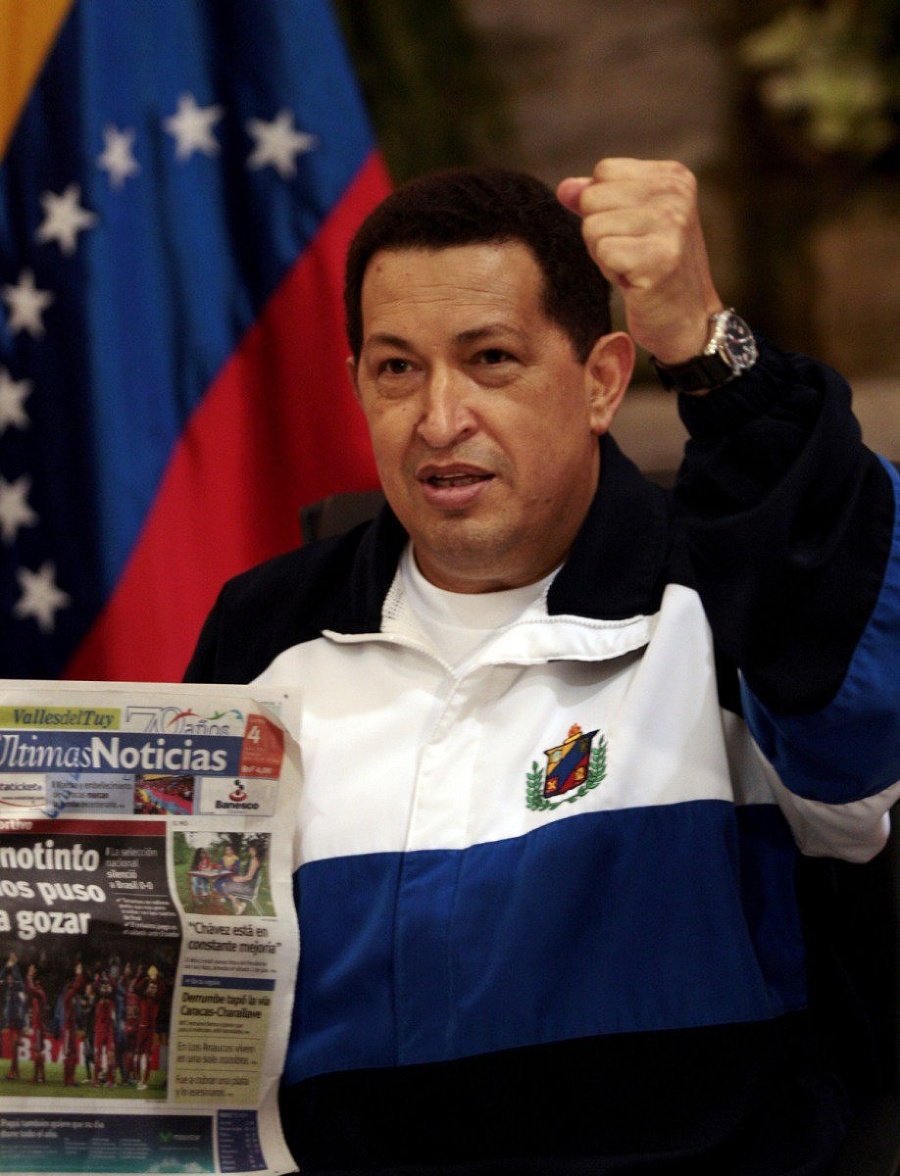 Hugo Chávez po návrate